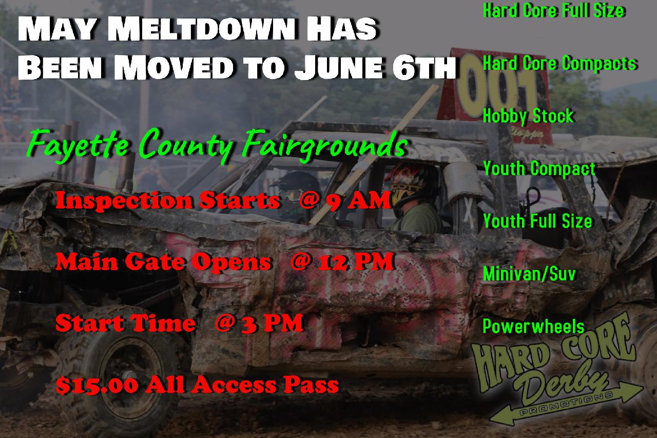 May Meltdown has been moved to June 6th