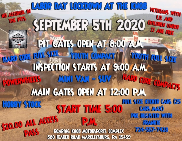 Labor Day Lockdown at the Knob