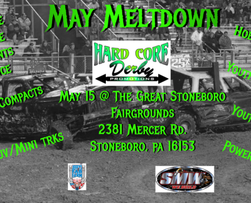 MAY MELTDOWN | May 15th | The Great Stoneboro Fairgrounds