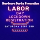 Labor Day Lockdown Sept 3rd