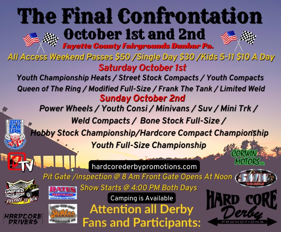 2022 Final Confrontation Oct. 1st and 2nd