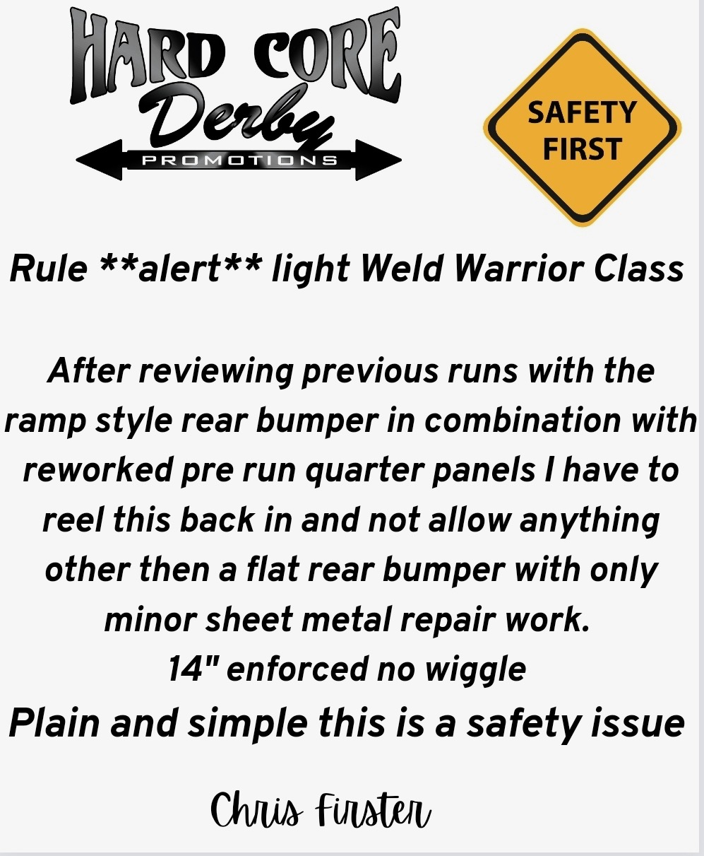 Rule Alert Light Weld Warrior Class