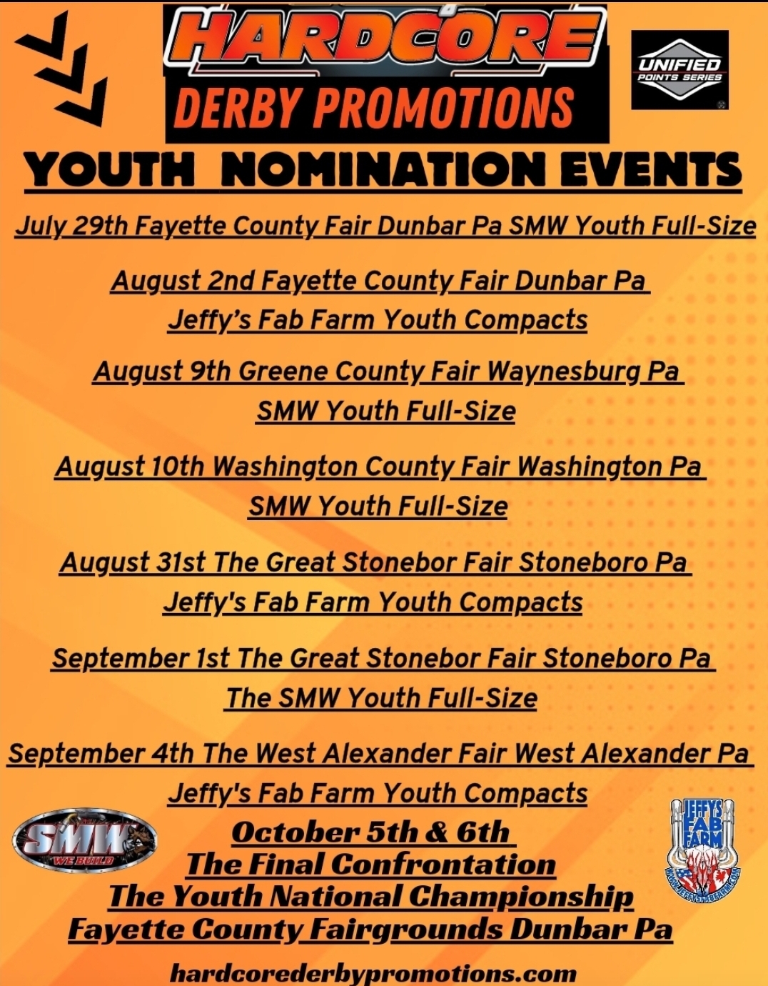 Youth Nomination Events