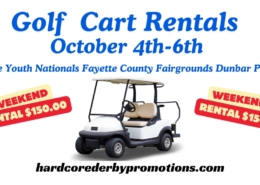 Golf Cart Rentals For The Youth Nationals