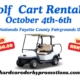 Golf Cart Rentals For The Youth Nationals